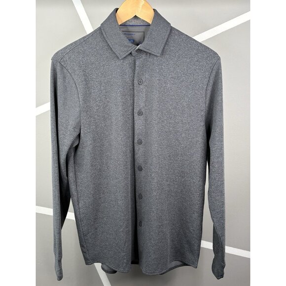 Twillory Athleisure Athlounger Button Shirt Men’s Small Grey Performance - Picture 1 of 15